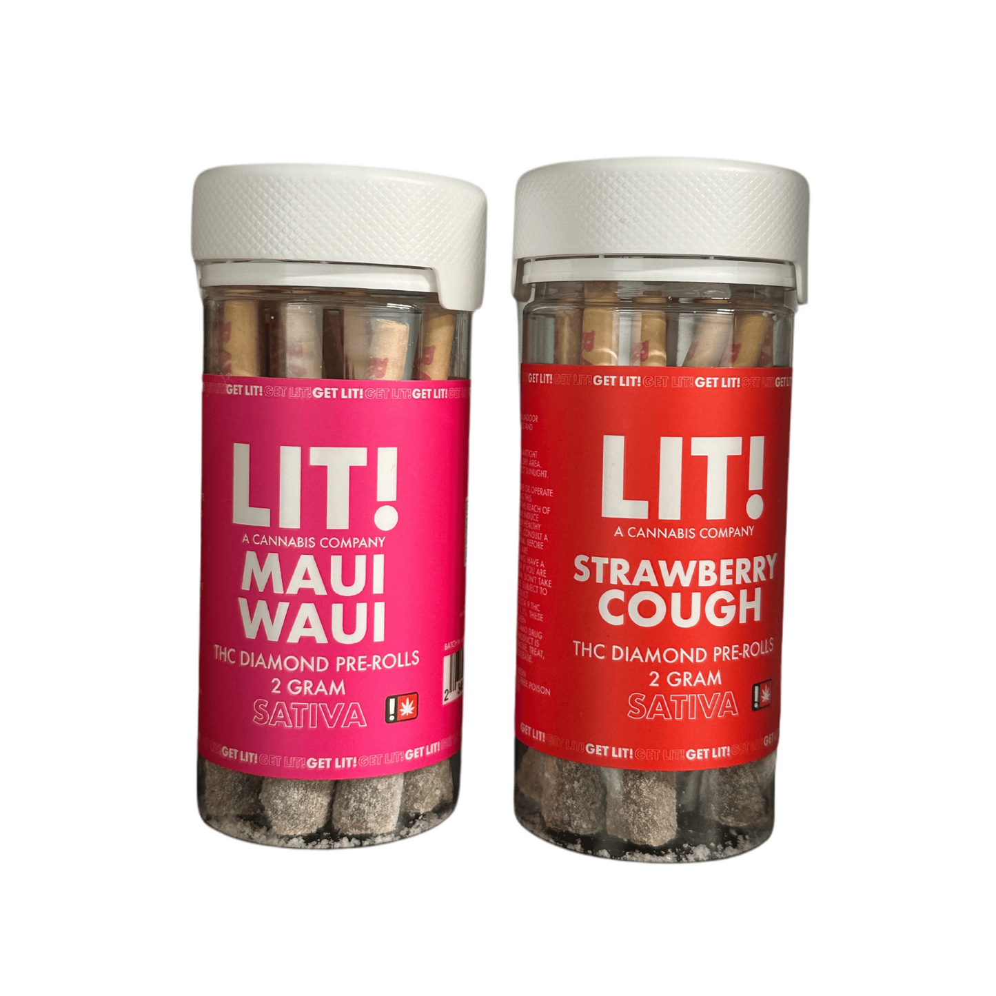 LIT! THC-A LIQUID DIAMONDS PRE-ROLLS - 10CT