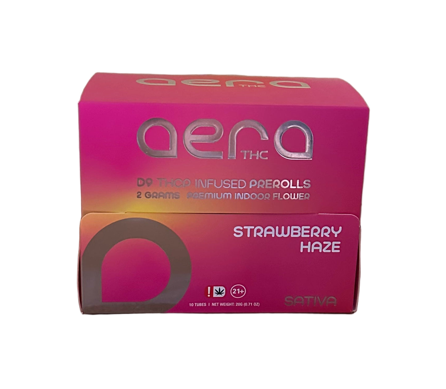 Aera THC D9 + THCP Infused Pre-Roll – 2 Gram Premium Hemp Flower