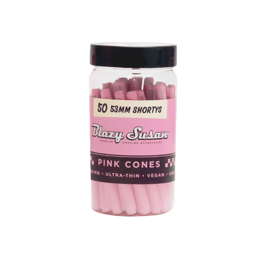 Blazy Susan Pink Pre-Rolled Cones ( 5 Sizes Available )