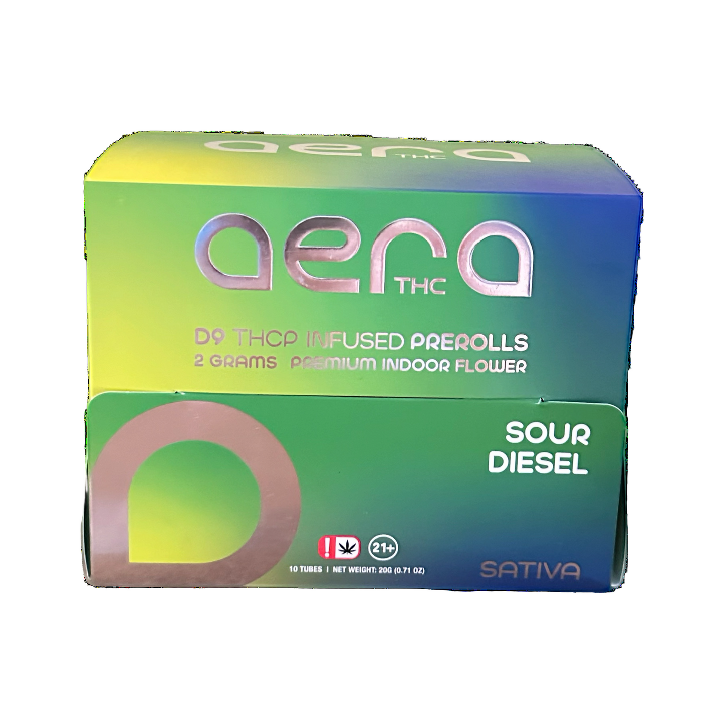 Aera THC D9 + THCP Infused Pre-Roll – 2 Gram Premium Hemp Flower