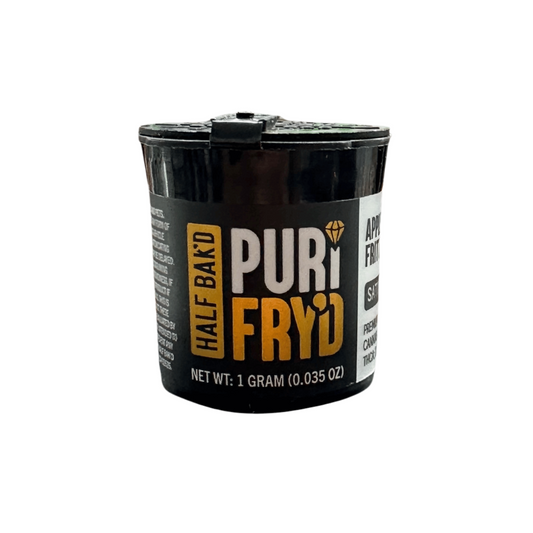 Apple Fritter THC-A Flower by PuriFry'd Diamonds | 1gr. Jar.