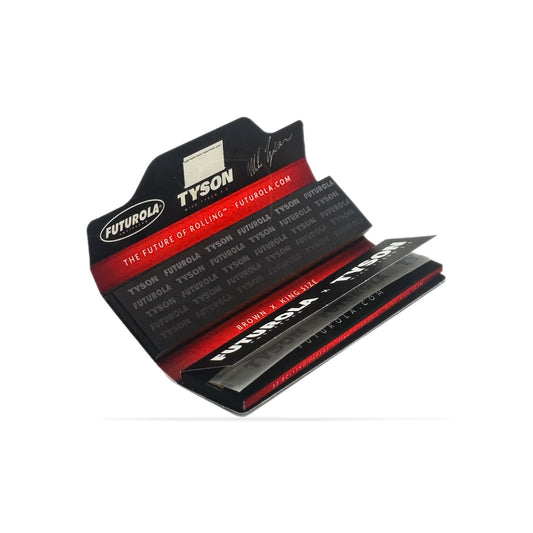 Futurola Tyson Rolling Papers + Tips - King Size