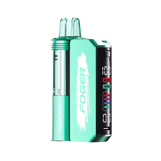 FOGER Switch Pro Disposable Vape – 30,000 Puffs, OLED Display, Dual Mode, 5% Nicotine
