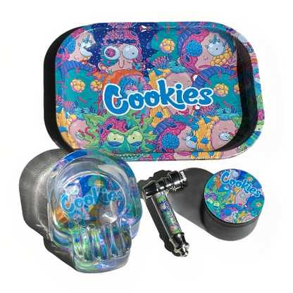 Cookies Small Rolling Gift Set – 4-Piece Premium Smoking Kit