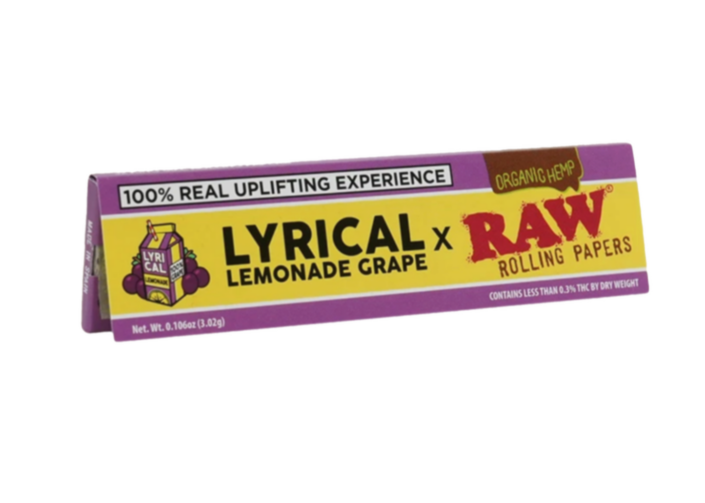 RAW Paper Lyrical Lemonde Grape