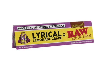 RAW Paper Lyrical Lemonde Grape