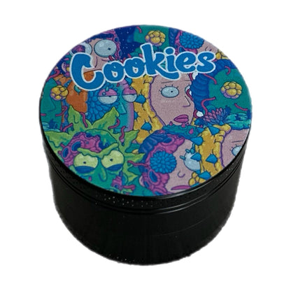 Cookies 2" Aluminum Herb Grinder — Ultra-Sharp Teeth, Smooth Grind, Premium Design