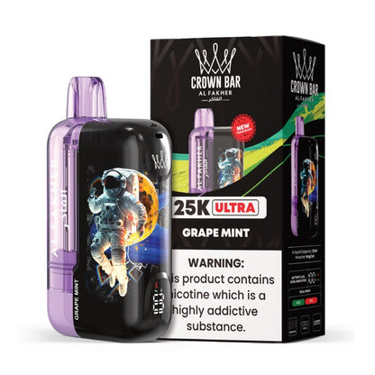 Crown Ultra 25K Disposable by Al Fakher – 25,000 Puffs