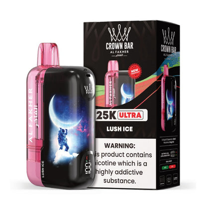 Crown Ultra 25K Disposable by Al Fakher – 25,000 Puffs
