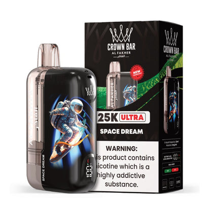 Crown Ultra 25K Disposable by Al Fakher – 25,000 Puffs