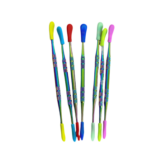 Rainbow Double Sided Premium Grade 2 Titanium Dab Tool