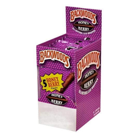 Backwoods Honey Berry Cigars Full Box of 8 Packs