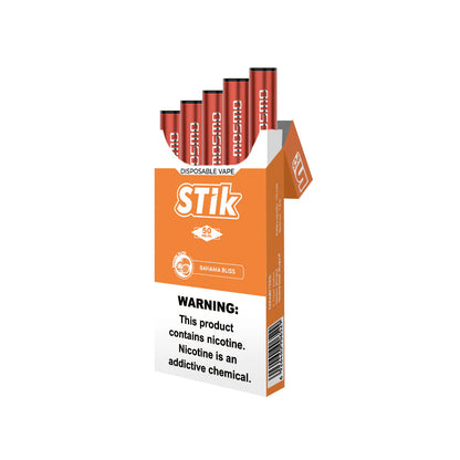 Mosmo STik Disposable Vape – 5-Pack | 300 Puffs, 5% Nicotine (Cigarette-Like MTL Draw)