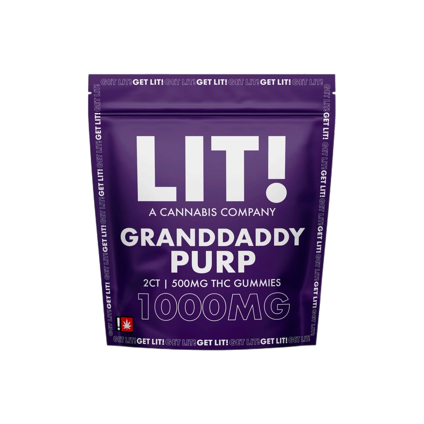 DIAMOND LIT THC Gummies 1000MG - 2CT (500MG Per Gummy) – Ultra-Potent Hemp-Derived Edibles