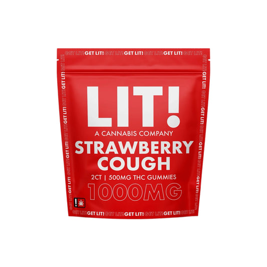 DIAMOND LIT THC Gummies 1000MG - 2CT (500MG Per Gummy) – Ultra-Potent Hemp-Derived Edibles