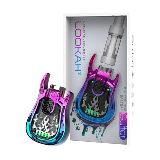 LOOKAH GUITAR 510 THREAD VAPE BATTERY - RAINBOW