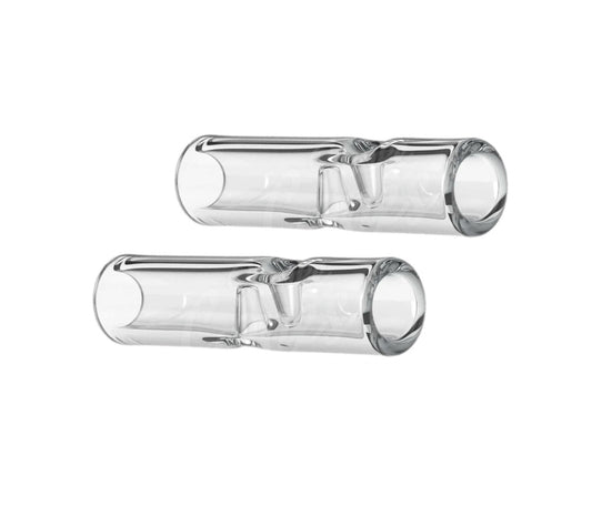 Glass Filter Tips (2-Pack) – RYO Reusable Borosilicate Tips w/ Ash Catcher