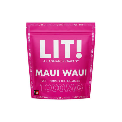 DIAMOND LIT THC Gummies 1000MG - 2CT (500MG Per Gummy) – Ultra-Potent Hemp-Derived Edibles