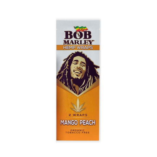 Bob Marley Organic Hemp Wraps 2pk - Tobacco Free