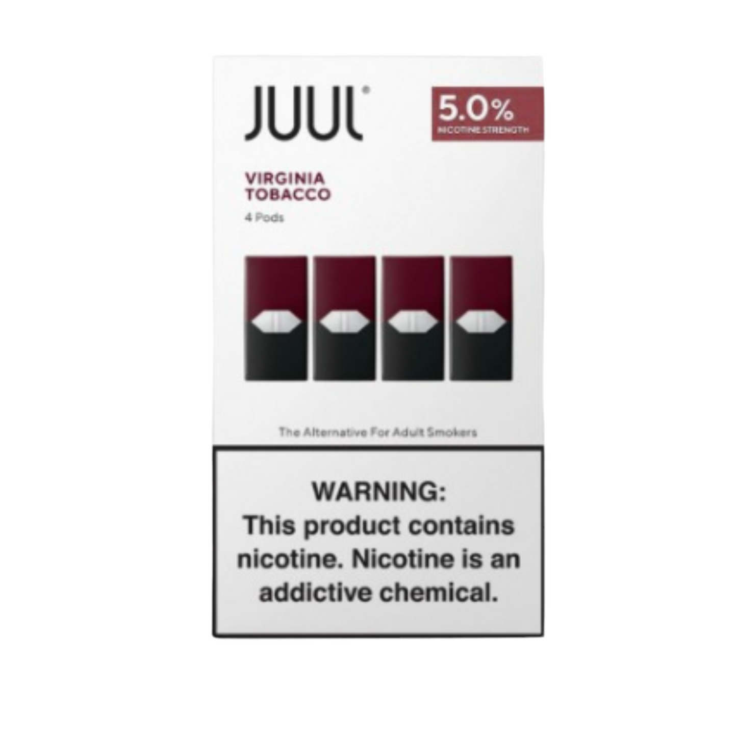 JUUL 5% Nicotine |  4 JUUL Pods