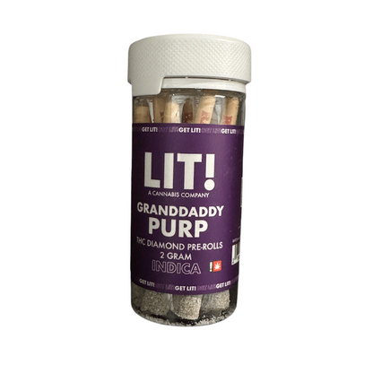 LIT! THC-A LIQUID DIAMONDS PRE-ROLLS - 10CT