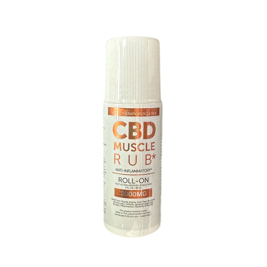 CBD Muscle Rub Roll-On – 2000mg