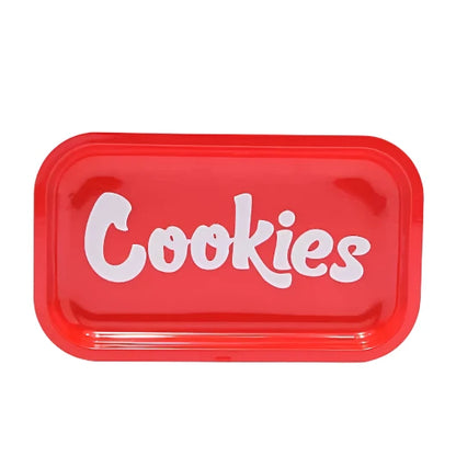 Cookies Metal Tray - Red Medium Rolling Tray