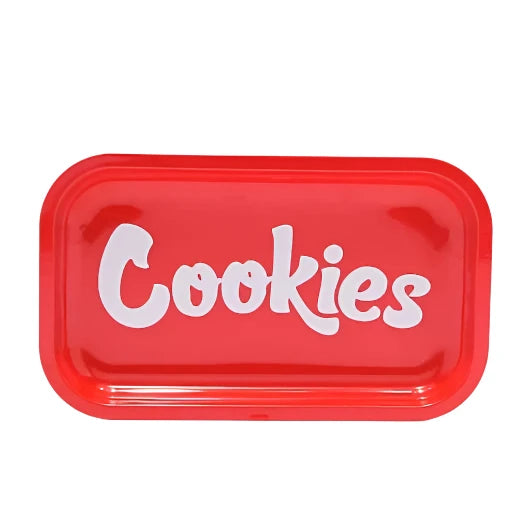 Cookies Metal Tray - Red Medium Rolling Tray