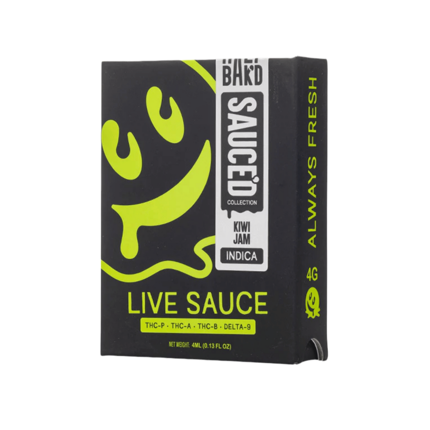 Half Bak'd Live Resin Sauced Disposable 4G