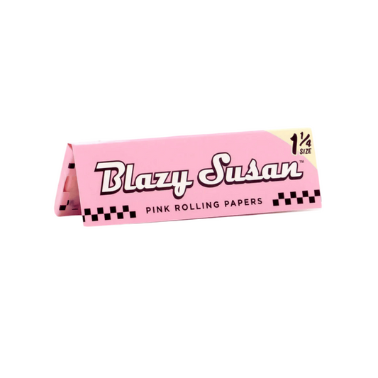 Blazy Susan Pink Rolling Papers – 1 1/4 Size