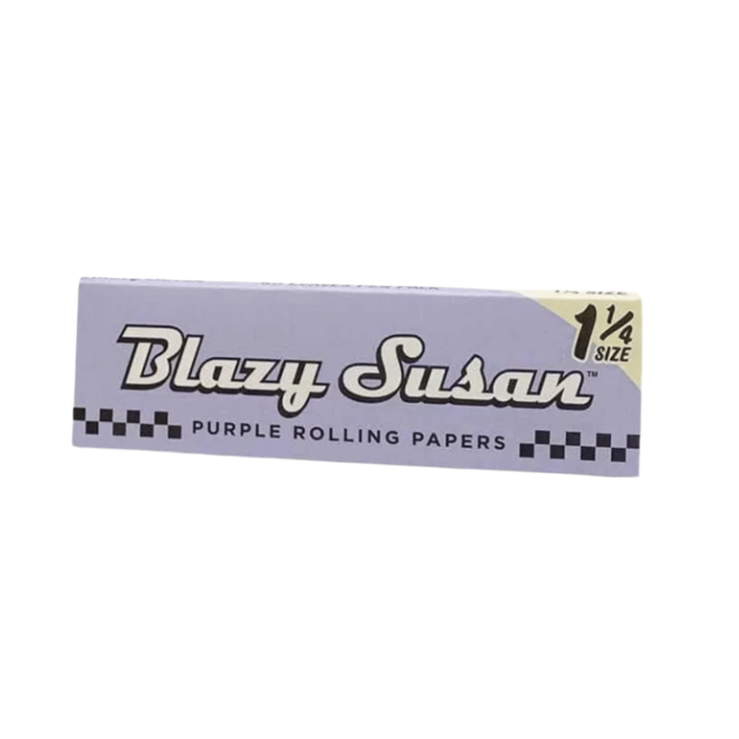 Blazy Susan Purple Rolling Papers – 1 1/4 Size