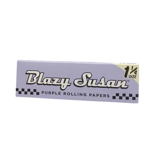 Blazy Susan Purple Rolling Papers – 1 1/4 Size