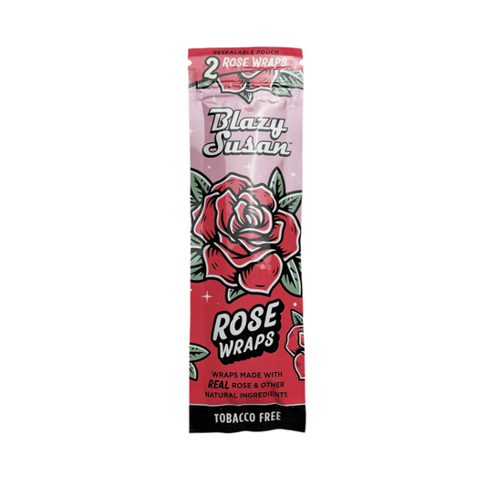 Blazy Susan Rose Wraps | Nicotine Free | Tobacco Free