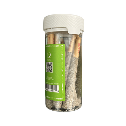 LIT! THC-A LIQUID DIAMONDS PRE-ROLLS - 10CT