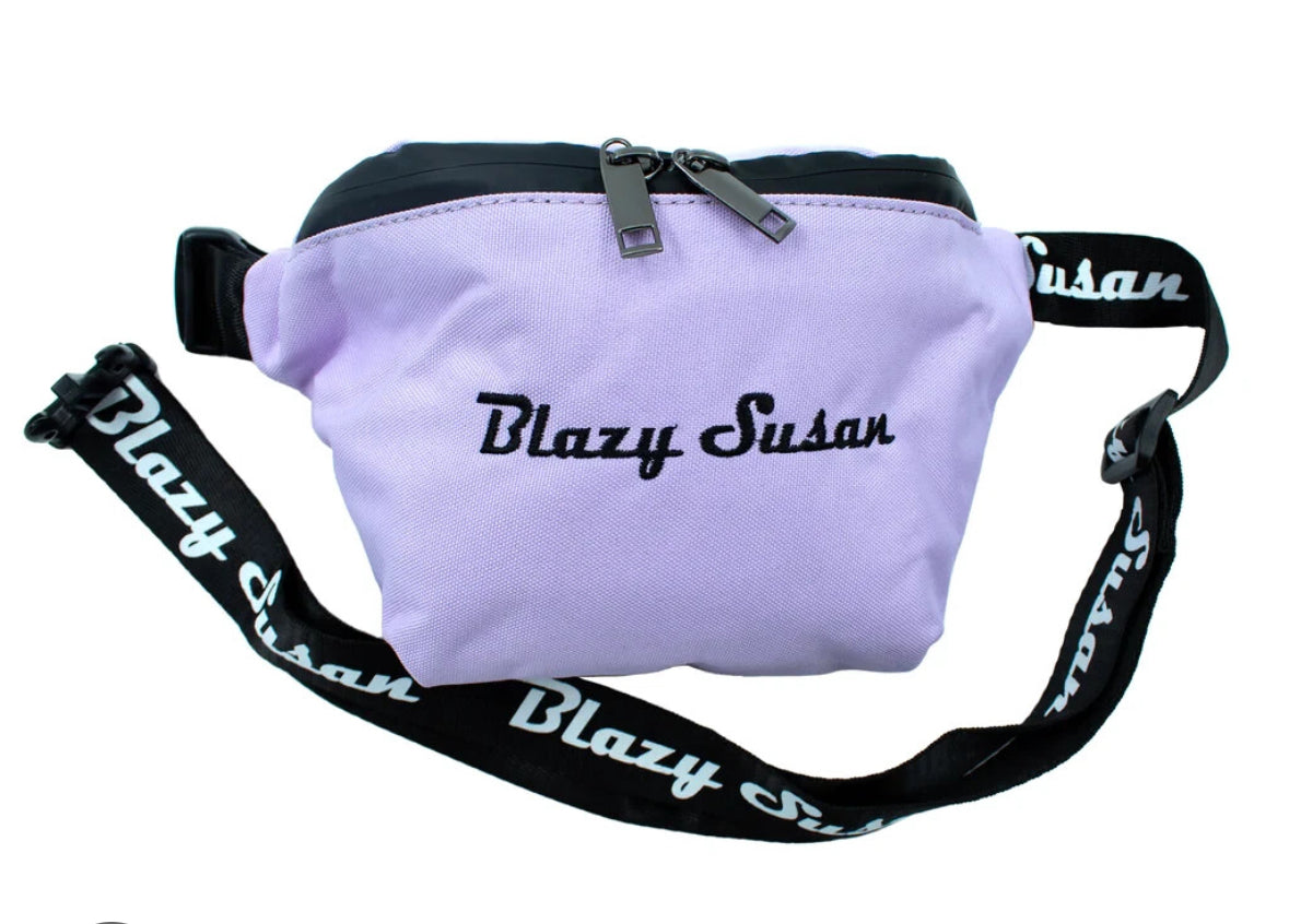 Blazy Susan Smell Proof Fanny Pack Purple