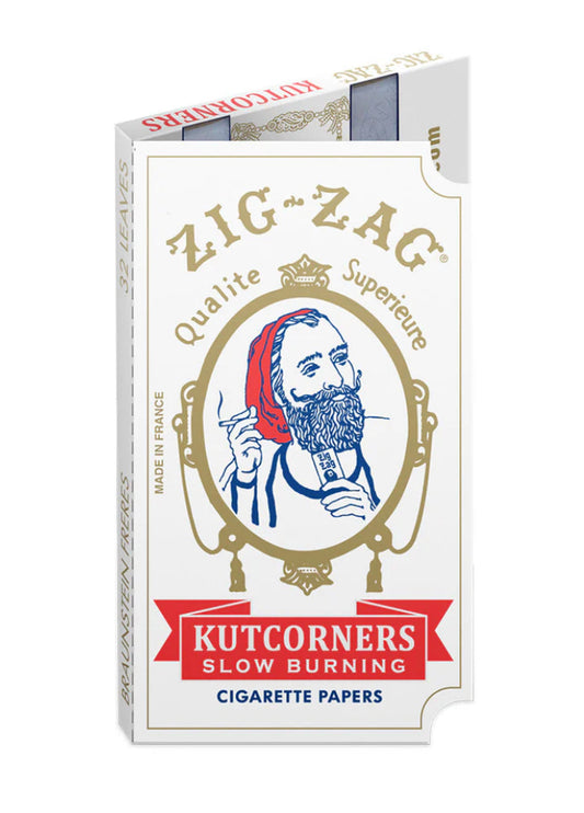 Zig Zag Cut Corner Rolling Papers
