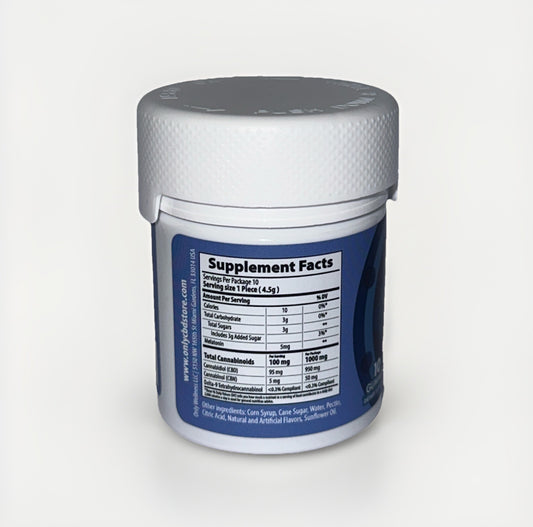 Only CBD Gummies Jar 1000MG - 10 Gummies