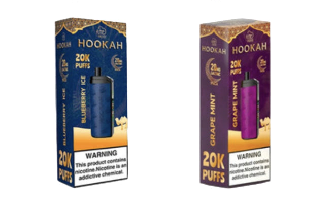Fume Hookah 20K Puffs Disposable Vape – Rechargeable Mesh Coil Device- 2% Nicotine