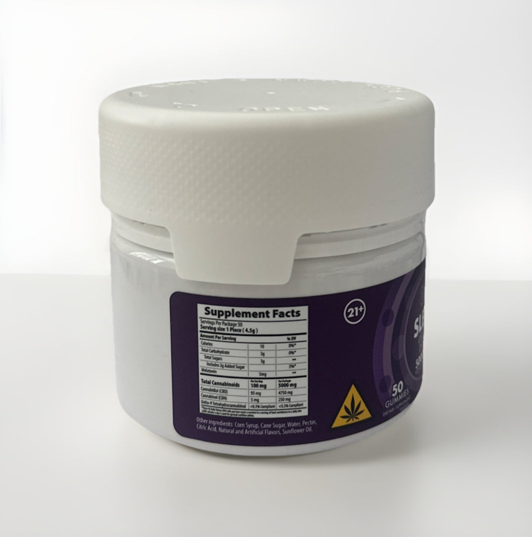 Only CBD Sleep Gummies Jar 5000MG - 50 Gummies