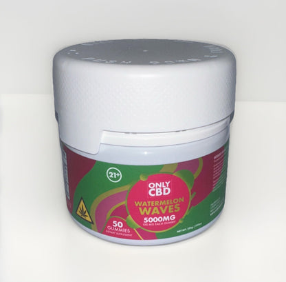 Only CBD Sleep Gummies Jar 5000MG - 50 Gummies