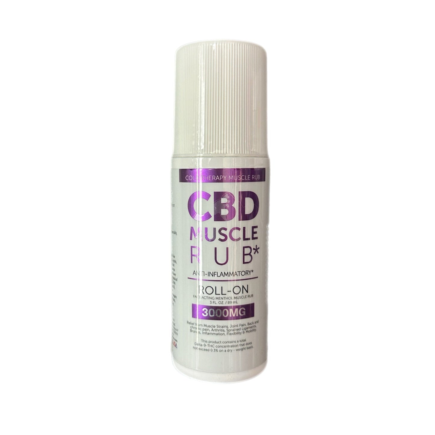 Healing Nation CBD Muscle Rub Roll-On - 3000mg