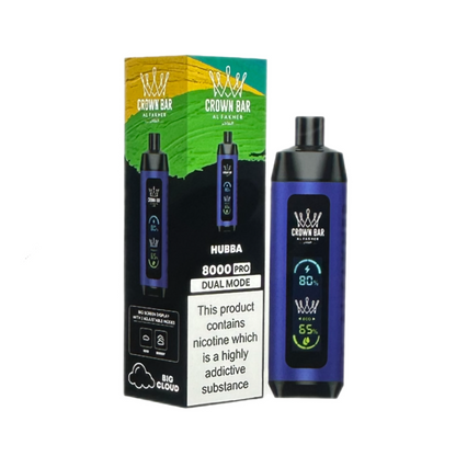 Al Fakher Crown Bar Disposable Vape - 8000 Puffs