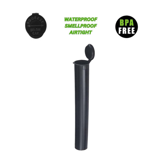 BPA Free Airtight Waterproof Smell Proof Pre-Roll Tube