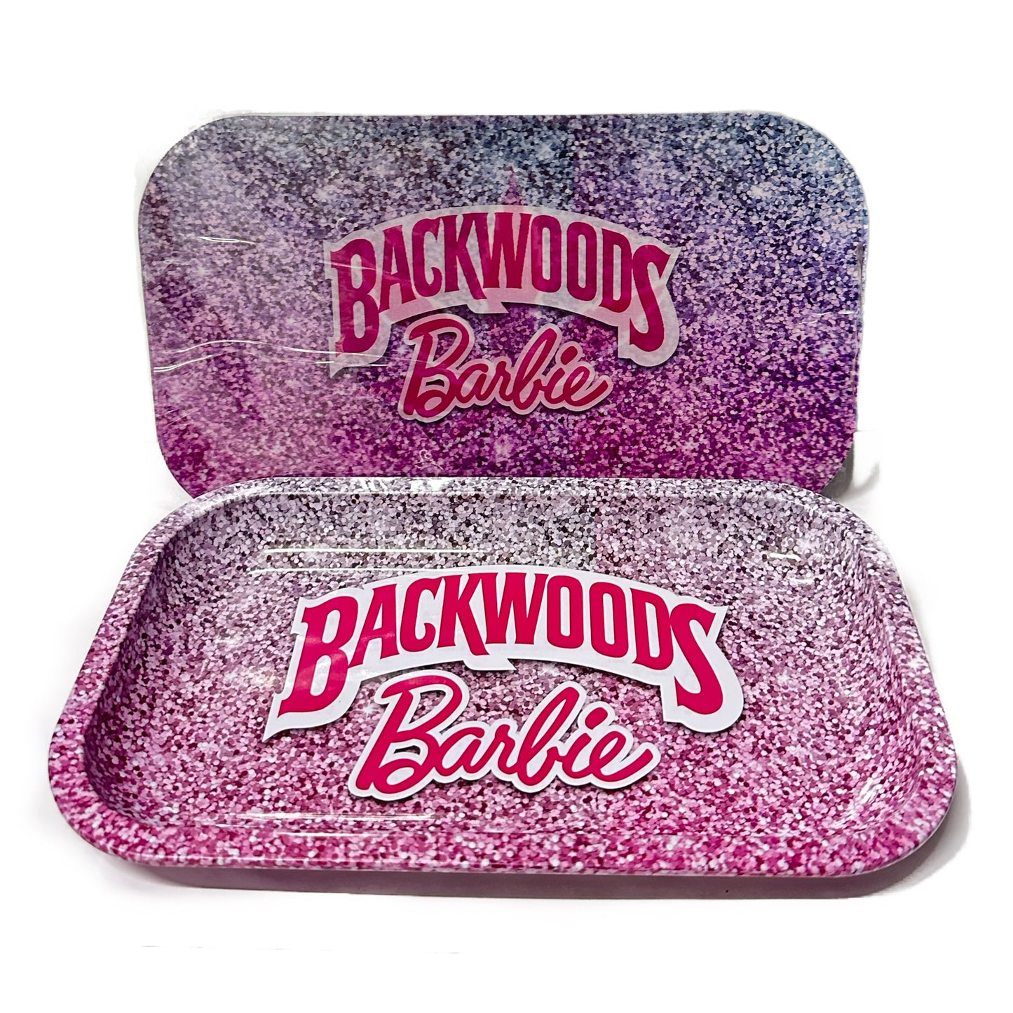 Pink Backwoods Rolling Tray Medium 8” size