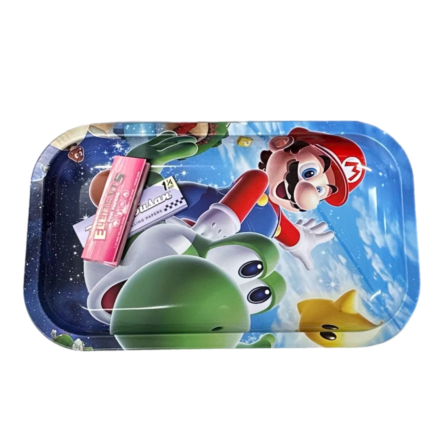 Super Mario 3D Magnetic Lid Rolling Tray – Large