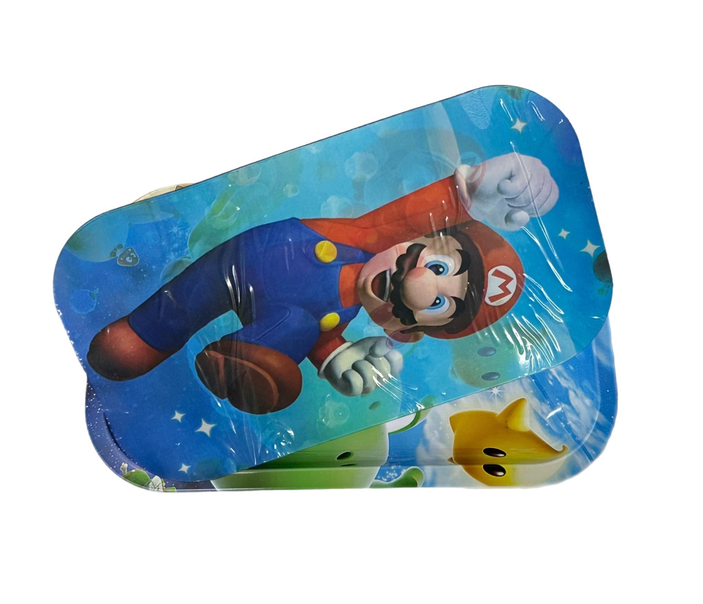 Super Mario 3D Magnetic Lid Rolling Tray – Large