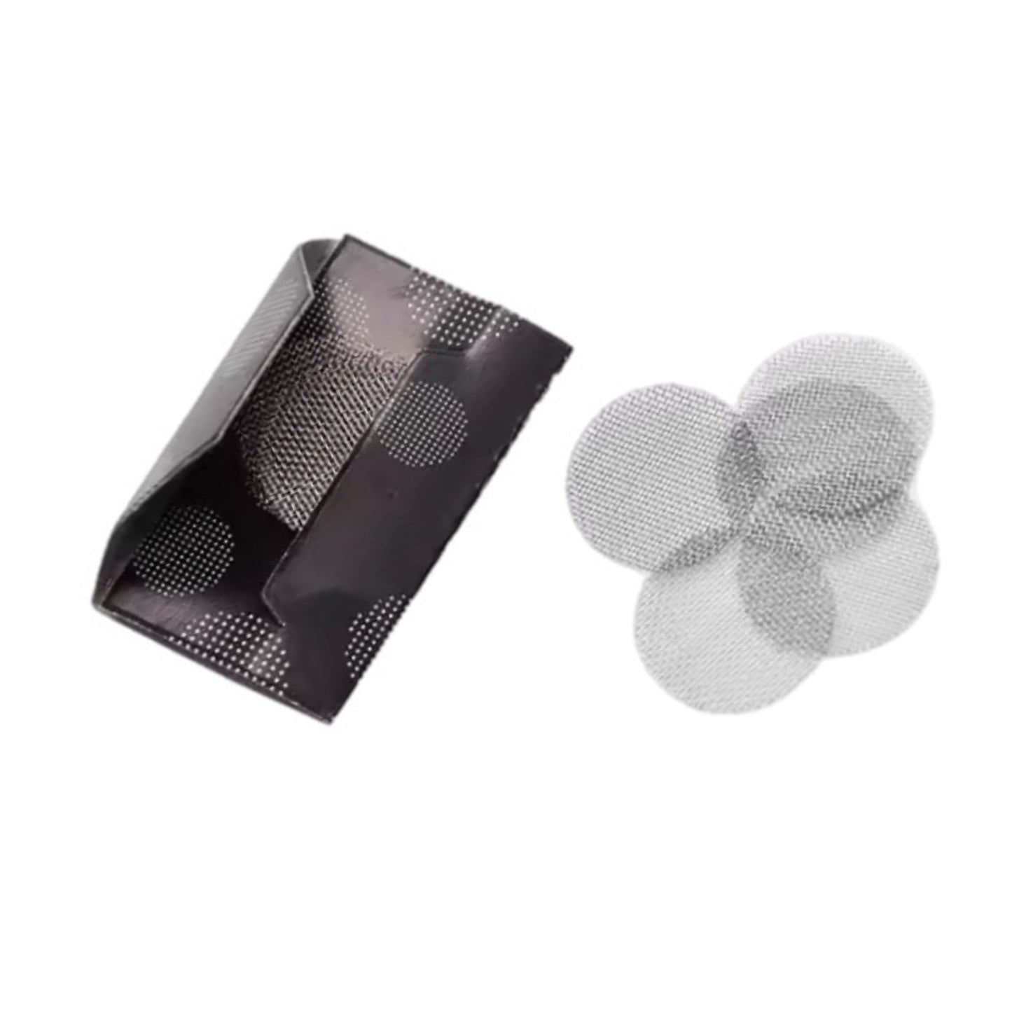 Silver Stainless Steel Pipe Screens – 5 Pack | Premium Tobacco Pipe Mesh Filters