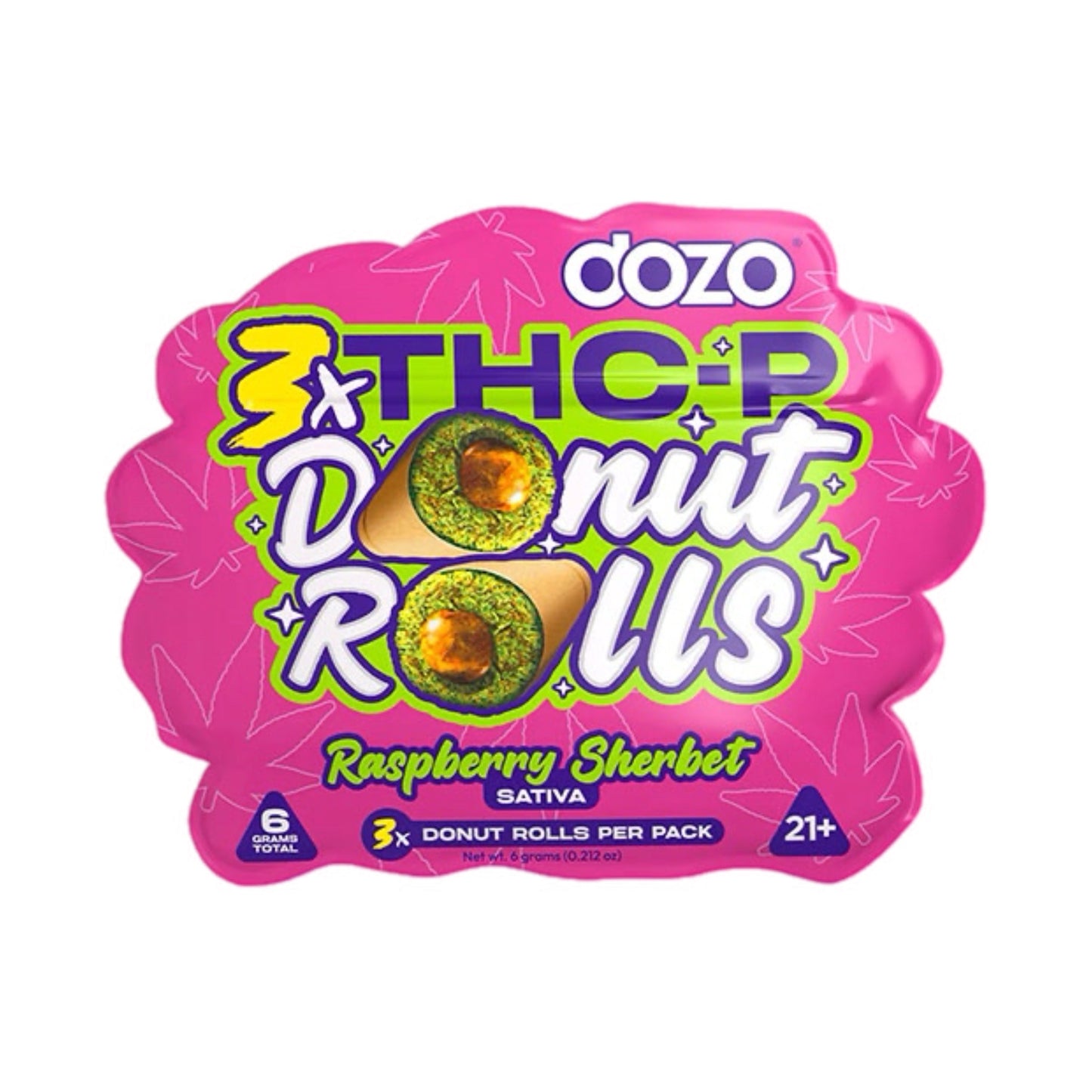 Dozo THC-P Donut Pre-Rolls | (3ct) 6g