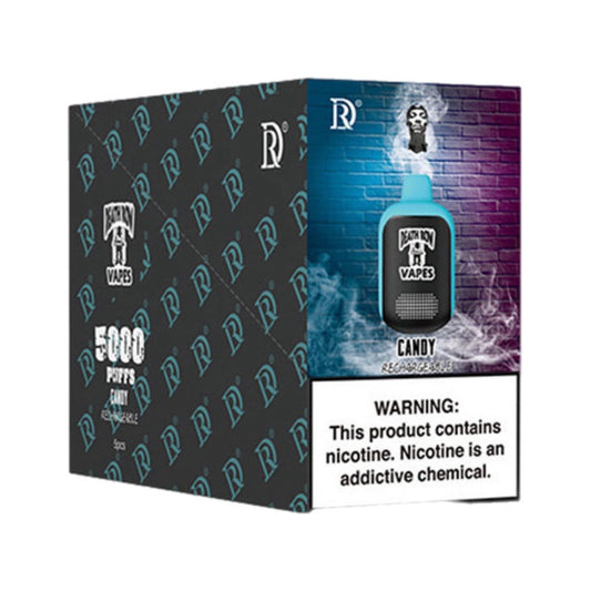 DEATH ROW DISPOSABLE VAPE 5000 PUFFS PACK OF 5 (FULL BOX)