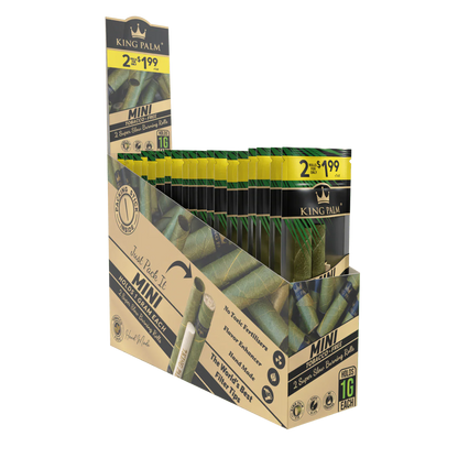 King Plam Mini Rollies - 2 Per Pack - Super Slow burning